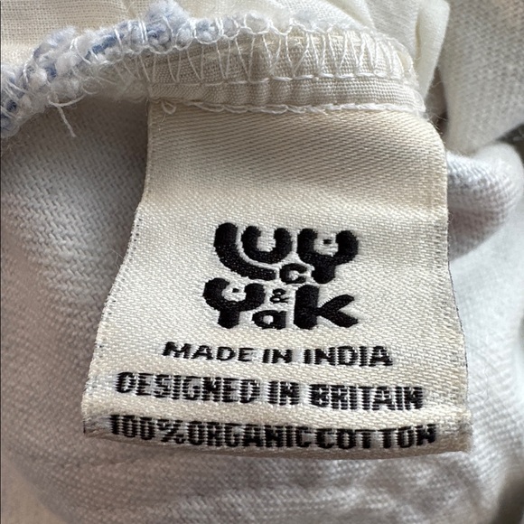 NWT Lucy & Yak Easton Dungarees Overalls Cosmic Size UK12L US8L - Picture 8 of 16